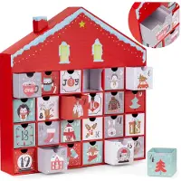Springos Adventskalender | 24 Delig | Papier | Kerstboom