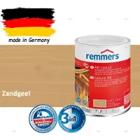 Remmers HK-Lazuur 3in1 Zandgeel 0,75L – Premium Houtbeschermingsbeits voor Buiten – Oplosmiddelhoudend – UV- & Vochtwerend – Impregneer, Grondlaag & Beits in Eén