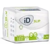 Ontex iD ID Expert Slip Super XS - 24 paquets de 14 protections