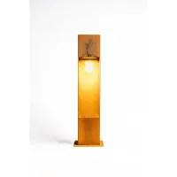 LightLux - Staande Tuinverlichting 50cm - Cortenstaal - 230V