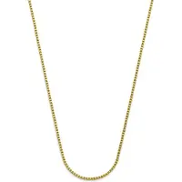 Frank 1967 7FN-0081 Box Chain Ketting – Goudkleurig – Roestvrij Staal – 50 cm – Heren Sieraad - Cadeau voor mannen