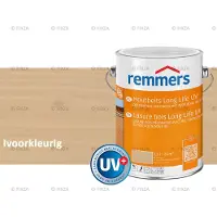 Remmers Long Life Houtbeits UV – ivoorkleurig – 2,5 Liter – Duurzame houtbescherming met maximale UV-bescherming