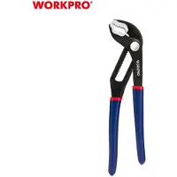 Workpro WP231087 Waterpomptang 250 mm – Snelverstelbaar – CR-V Staal – V-bek – Voor Leidingen & Fittingen – Compatibel met WP231157 Beschermbekken