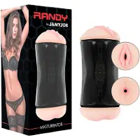 Doc Johnson - masturbator vagina en anus - realistisch - huidkleur