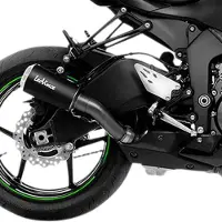 Leovince Lv-10 Black Edition Kawasaki Zx-6 R 600 11-16/zx-6 R 636 13-19/zx-6 R 636 Abs 13-26 Niet Gehomologeerde Demper