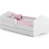 Viking Choice Kinderbed - met lade & matras & hekje - 140x70 cm
