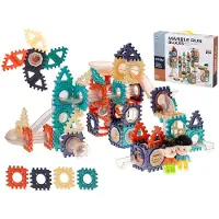 Pricenet XXL Knikkerbaan 156-delig – Marble Run Bouwset – 3D Bouwspeelgoed – Educatief STEM Speelgoed – Vanaf 3 Jaar