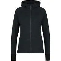 Stoic - Women's MerinoFleece260 FlenSt. Zip Hoody - Merinohoodie XXL, zwart