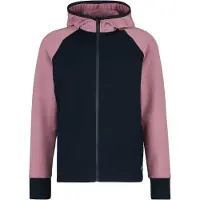 Stoic - Kid's MerinoFleece260 FlenSt. Jacket with Hood - Merinovest 152, blauw