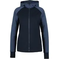 Stoic - Women's MerinoFleece260 FlenSt. Zip Hoody - Merinohoodie S, blauw