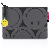 Reisenthel Case 1 Make-Up/Pennen Etui - 0,25L - Smiley Grijs