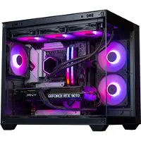 FlowUp Challenger - Gaming PC - AMD Ryzen 7 7800X3D - NVIDIA RTX 5070 12GB - 32GB DDR5 RAM - 1TB - Waterkoeling