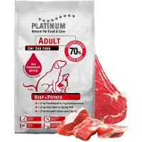 Platinum 4260208740658, Volwassen dier, Elk ras, Rundvlees, 5 kg