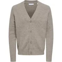 Only & Sons Gebreid vest 'ONSRAY' donkerbeige