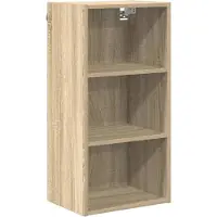 vidaXL Hangkast Sonoma Eik 40 x 29,5 x 80 cm Bewerkt hout