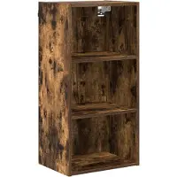 vidaXL Hangkast Rook Eiken 40 x 29,5 x 80 cm Bewerkt hout