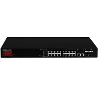 Edimax GS-5216PLC GS-5216PLC Netwerk switch 16 + 2 poorten