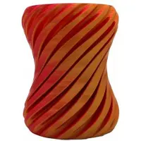 Intratuin Vaas 3D Salzburg Oranje D 16,5 H 20 Cm