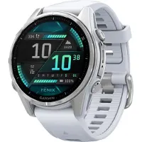 Garmin Fenix 8 Zilver/Wit 43mm