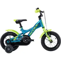 S'Cool Xxlite 12" | Jongensfiets 3-4 Jaar | Geanodiseerd Blauw/fluor Geel