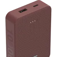 Hama Powerbank - Color - 10000mAh - 15W - 1x USB-C, 1x USB-A - Rood