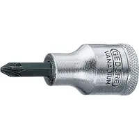 Gedore IKS 19 PZD 2 6156680 Kruiskop Pozidriv Schroevendraaierdop PZ 2 1/2 (12.5 mm)