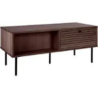 Ebuy24 Salontafel Kyoto | mdf bruin 50x45x100 cm salontafels | NADUVI