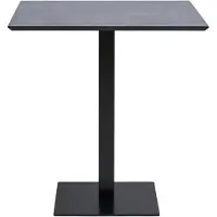 Ebuy24 Tafel Fano Melamine Zwart 70x70cm