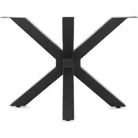 MD Interior Black spider tafelpoot voor salontafel 60x60x43cm