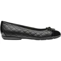 Geox ANNYTAH DAMES Ballerina's - ZWART - Maat 38,5