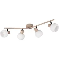 Reality Plafondlamp Boba 4-lichts beige