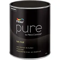 Flexa Pure Lak Mat - Op Kleur Gemengd - 1L