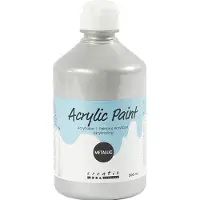 A-Color Metallic acrylverf, zilver, 03- metallic, 500 ml