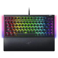 Razer BlackWidow V4 75%, Kabel, USB, Mechanische schakelaar, QWERTY-indeling, RGB LED-verlichting, Zwart