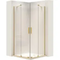 REA Douchecabine Montana Double Gold Brush 90x90