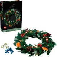 LEGO Icons Herfstkrans Bouwpakket voor Volwassenen met Bloemen - kerstdecoratie - 10340