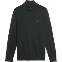 Lyle & Scott Trui 'Tonal Eagle' zwart