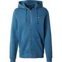 Lyle & Scott Sweatvest cyaan blauw