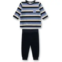 Sanetta - Kid's Pyjama 1/1 222298+222299 - Pyjama 98, zwart