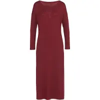 JOOP! Nachthemd 'Luxe' donkerrood