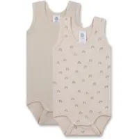 Sanetta Rompertje/body beige / lichtbeige