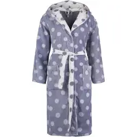 Sanetta Badjas kort lichtlila / wit