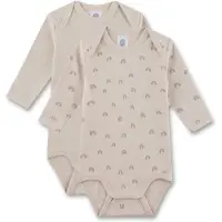 Sanetta Body Dubbelpak Beige | Maat: 68