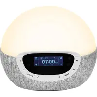 Lumie Bodyclock Shine 300 - Sleep & Wake-up light - Dimbaar nachtlampje - FM radio - 15 geluid opties