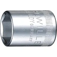 Stahlwille Dopsleutelbit | 1/4 inch 6-kant | sleutelwijdte 6 mm | lengte 23 mm | 1 stuk - 01010006 01010006
