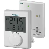 Siemens Ruimtethermostaat H12xB9xD2.69cm Wit