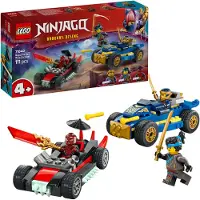LEGO Rogue vs. Drix racewagenduel