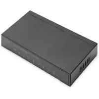 Digitus DN-80066 netwerk-switch Unmanaged Gigabit Ethernet (10/100/1000) Zwart