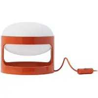 Kartell Tafellampe , K28, Oranje, Woonkamer, Kunststof, Designer
