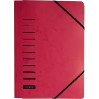 Pagna Sorteermap 24007-01 Karton A4 Rood